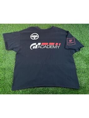 Gran Turismo Racing Video Game Promo Black T-Shirt Mens Size 2XL
